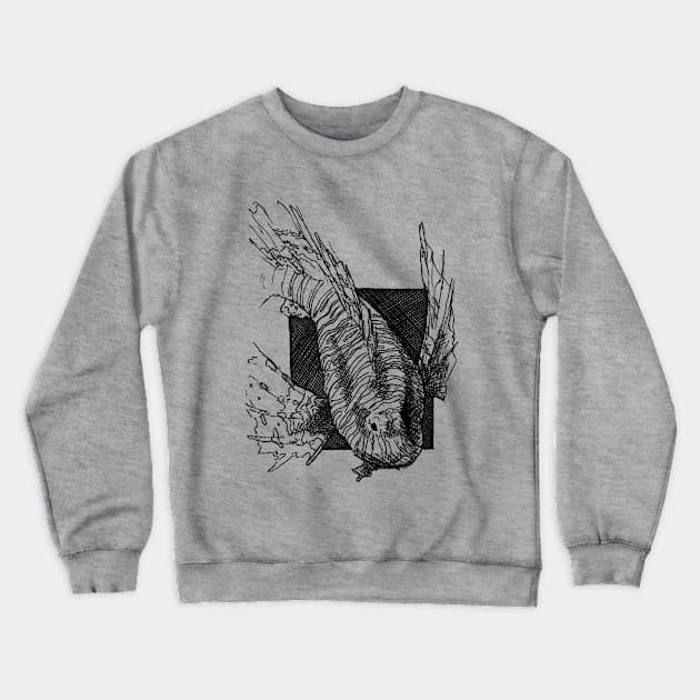 Lionfish Crewneck Sweatshirt by AniaArtNL